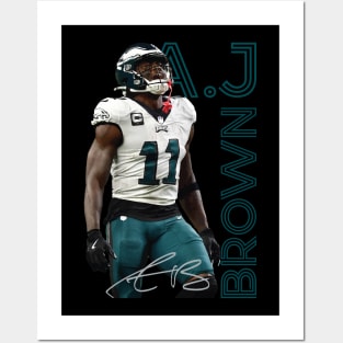 Aj Brown Posters and Art